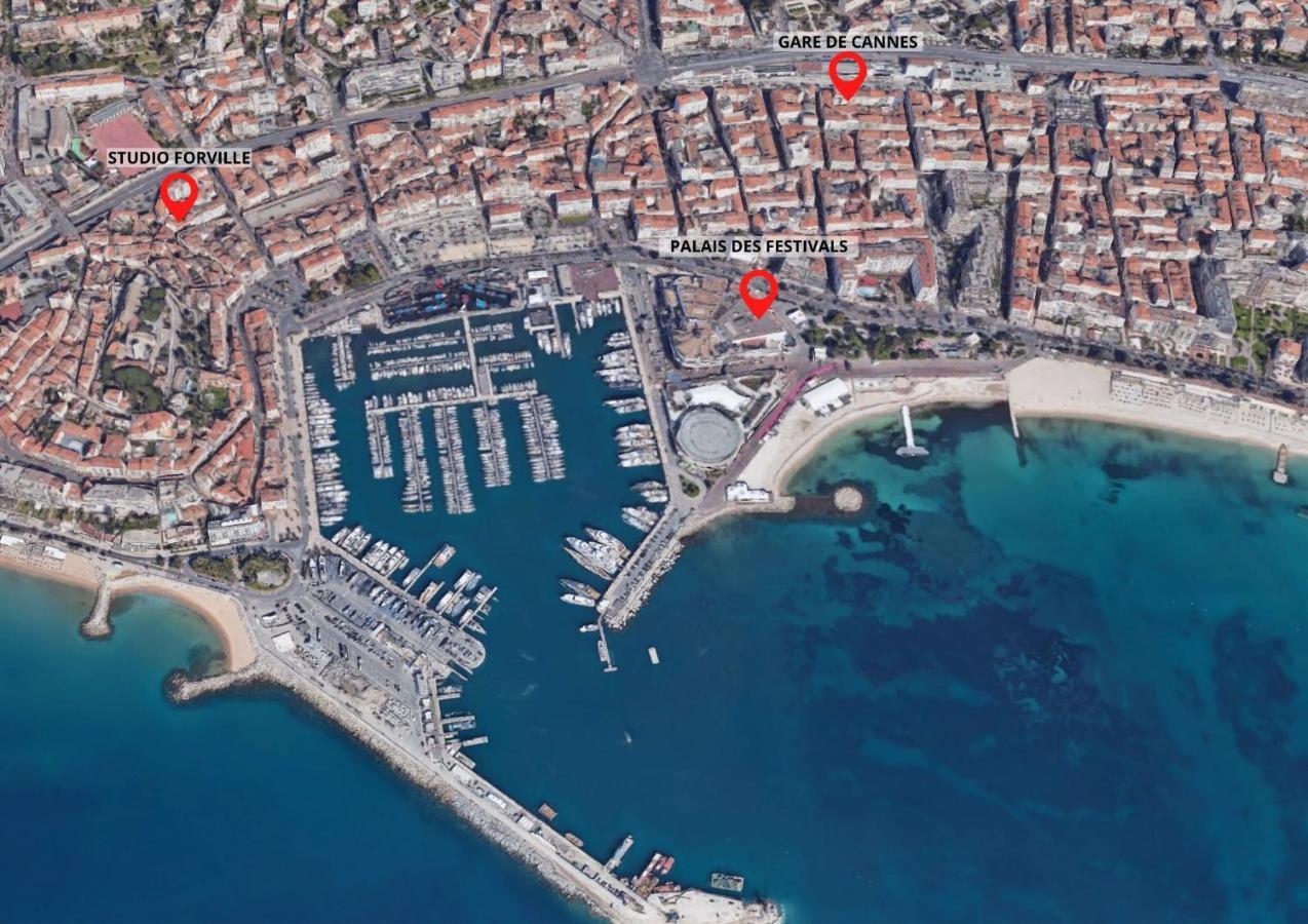 Studio Forville By Scls Locations Cannes Buitenkant foto